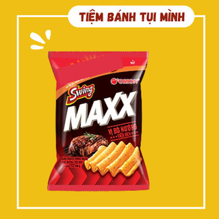 Snack Swing vị bò nướng tiêu đen, đồ ăn vặt