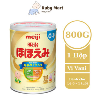 Sữa bột meiji nội địa số 0 lon 800g