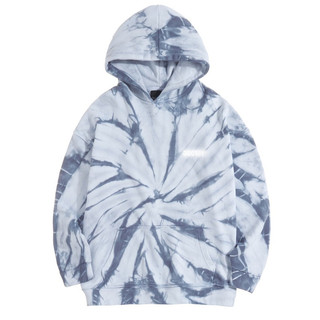 Pass thanh lý áo hoodie tye die xám chính hãng degrey size l