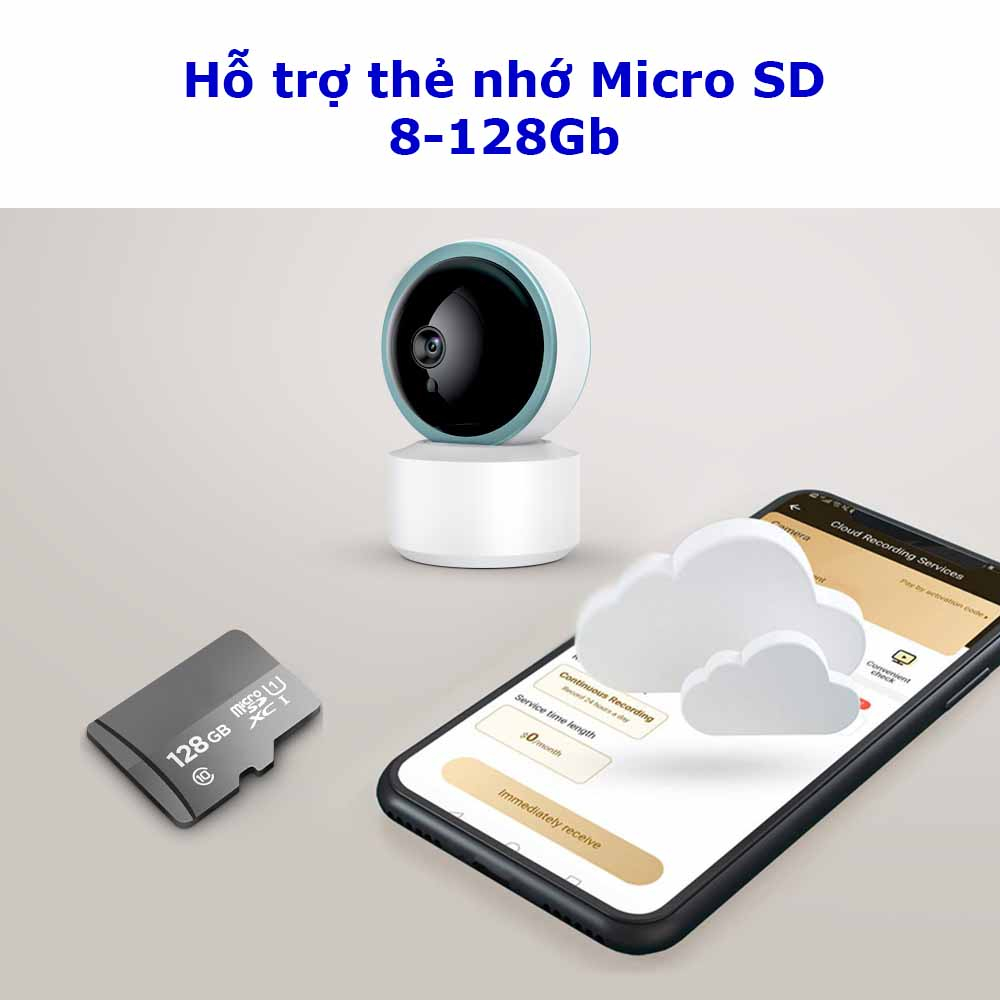 Camera TUYA  kết hợp bộ điều khiển cửa cuốn
