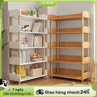 Woodland Kệ Sách Kệ Góc Tường Gỗ 6/5/4/3/2 Tầng Đa năng không gian lưu trữ lớn