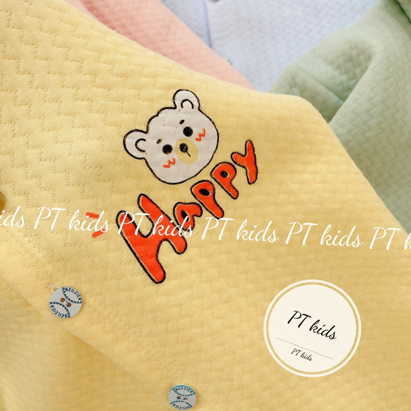 Áo khoác cho bé có mũ vải nỉ xốp mềm mại Áo choàng sơ sinh thu đông