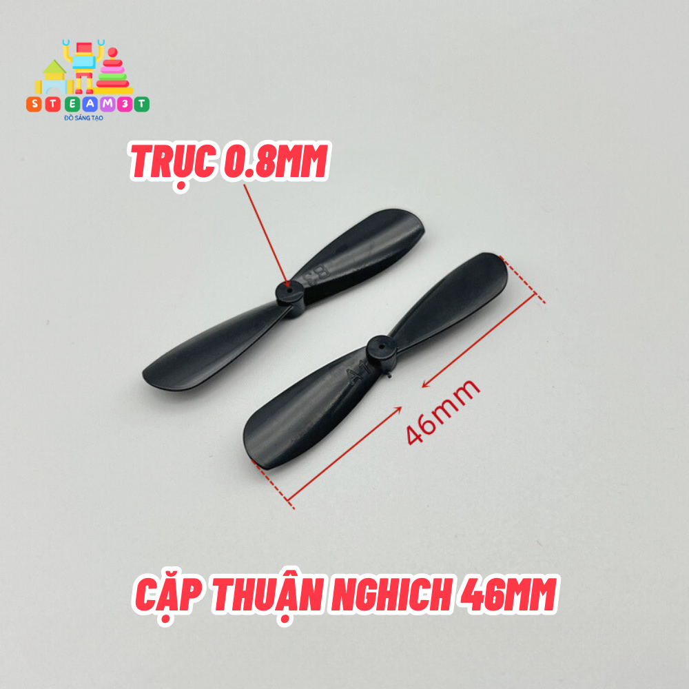 Cặp cánh quạt máy bay mô hình mini drone flycam mini
