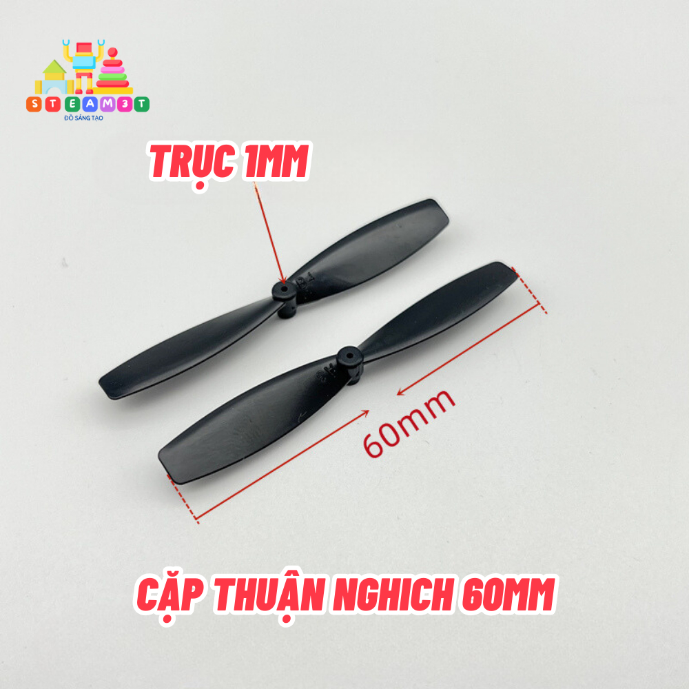 Cặp cánh quạt máy bay mô hình mini drone flycam mini