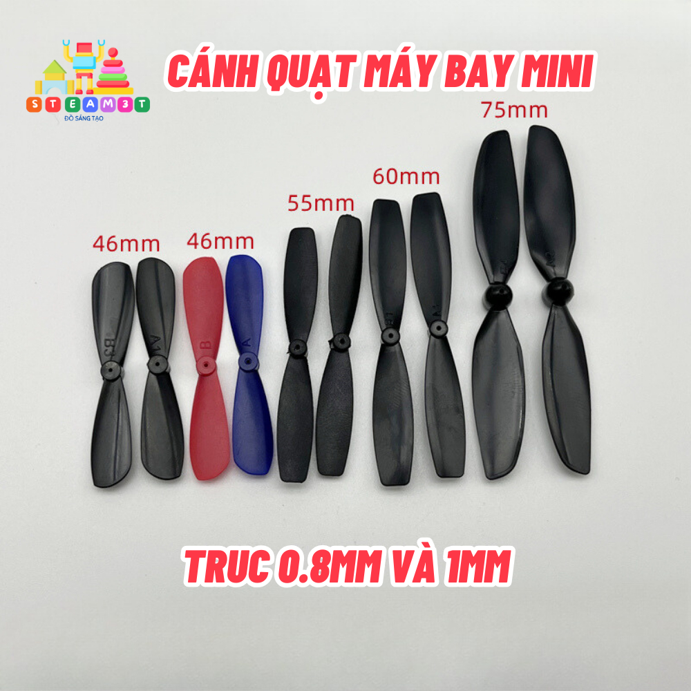 Cặp cánh quạt máy bay mô hình mini drone flycam mini