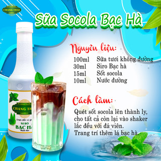 Siro Bạc Hà Chang Thai 1000ml