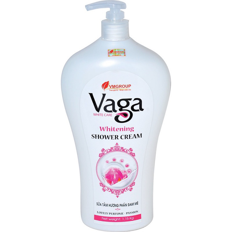 Sữa Tắm Vaga Hương Phấn Đam mê Lọ 1kg