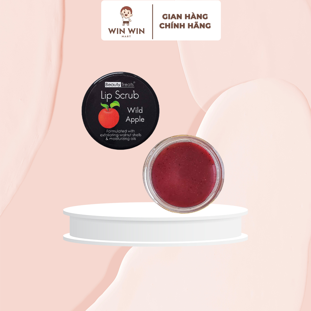 Tẩy Tế Bào Chết Môi Beauty Treats Lip Scrub 10.5g Cho Đôi Môi Mềm Mịn Hồng Hào Tươi Sáng