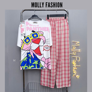 Set đồ nữ quần dài CARO KATE NHIỀU MẪU 7 ❤️ Đồ bộ hoạt hình Freesize Molly Fashion