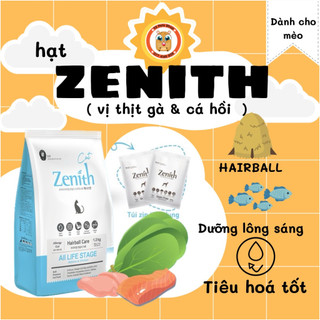 Thức ăn hạt mềm cho mèo Zenith Hairball 300gr và 1,2kg