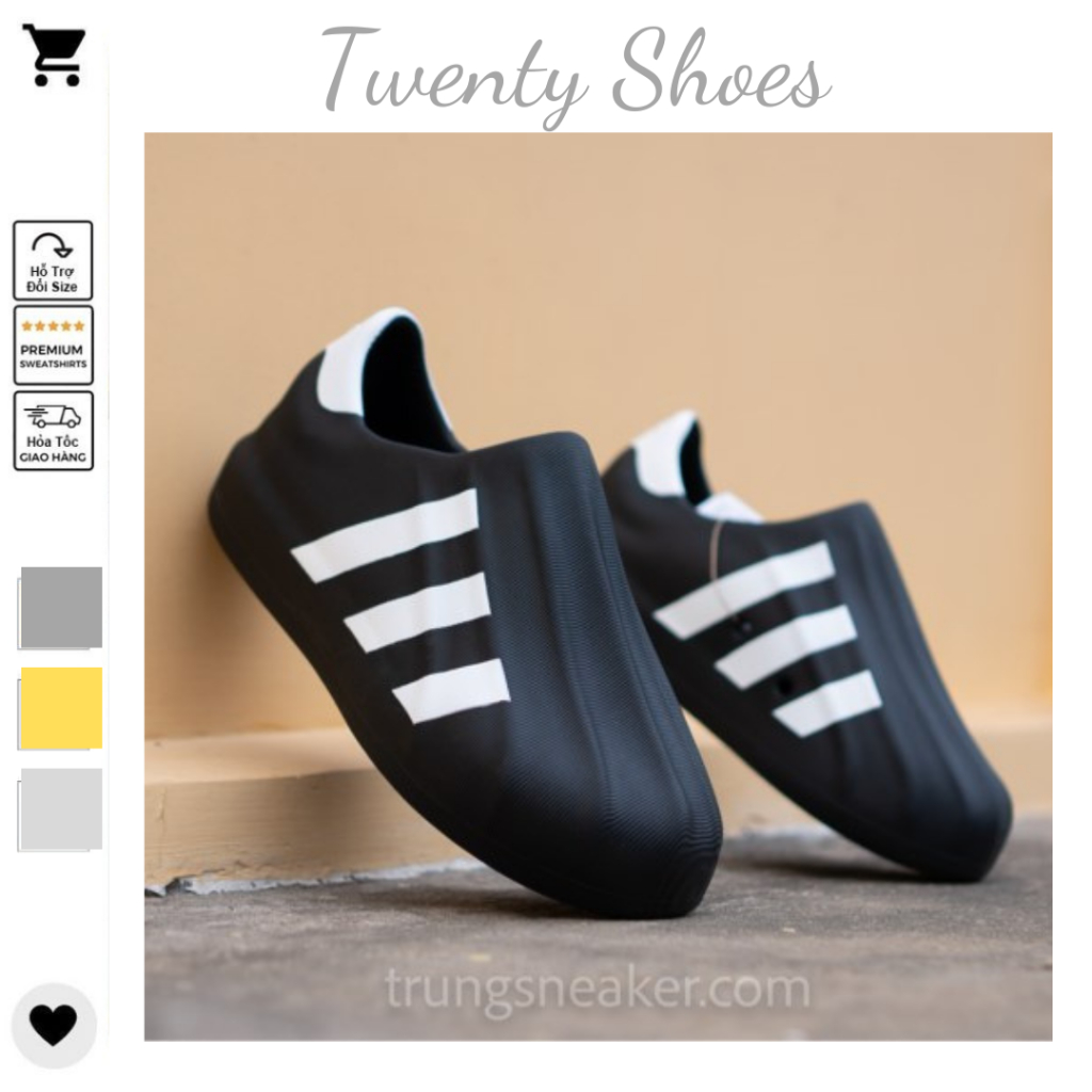 Giày Adidas Adifom Đen Trắng, Giày Sneaker Nam Nữ Hàng Cao Cấp Full Bill Box