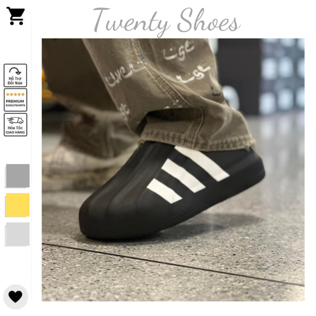 Giày Adidas Adifom Đen Trắng, Giày Sneaker Nam Nữ Hàng Cao Cấp Full Bill Box