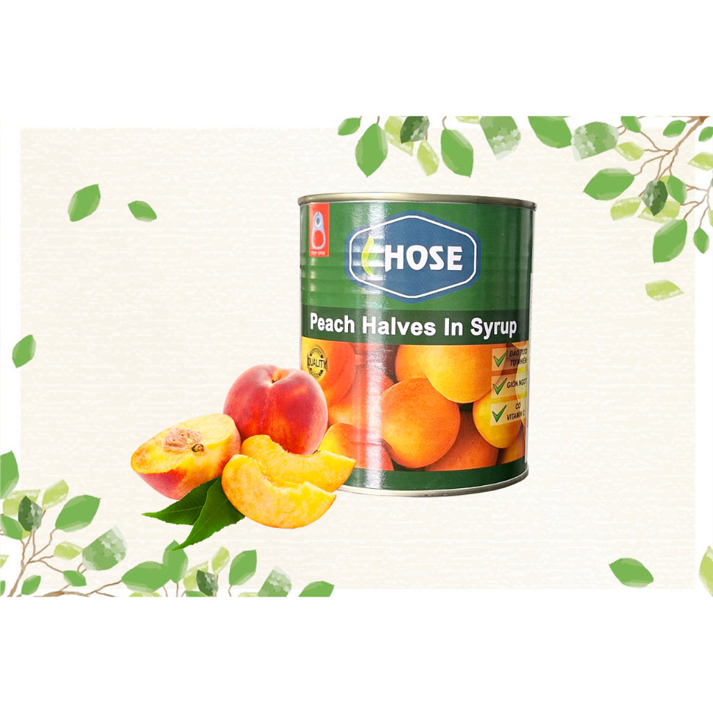 Đào ngâm HOSE 820g