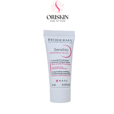 Sample Bioderma - Tinh chất dưỡng ẩm làm dịu và chống lão hóa sớm cho da nhạy cảm Bioderma Sensibio Defensive Serum 4ml