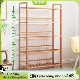 Woodland Kệ giày dép gỗ 3 tầng thiết kế gọn gàng tiện ích【Điều chỉnh】