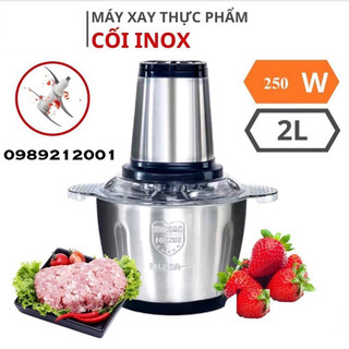 🔝 BẢO HÀNH 1 ĐỔI 1 - Máy xay thịt, máy xay đa năng, công suất 250W, cối inox304, 4 lưỡi dao sắc bén - hàng loại 1
