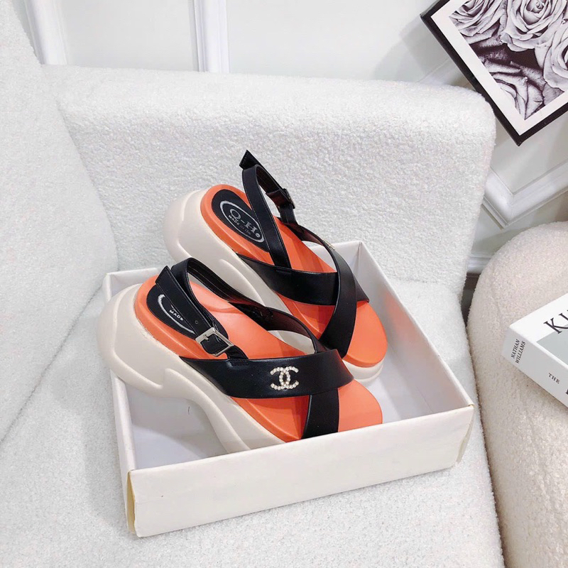 Sandal xuồng cn quai chéo