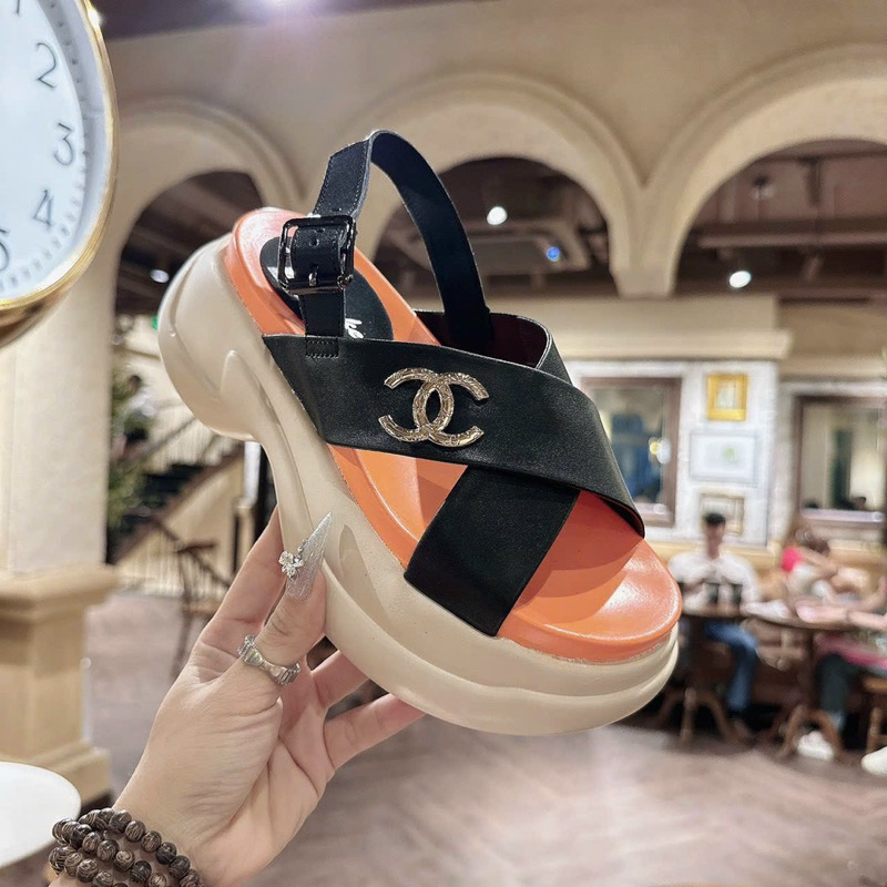 Sandal xuồng cn quai chéo