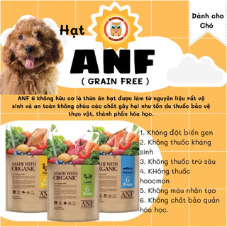 Thức ăn hạt ANF 6Free cho chó loại 2kg