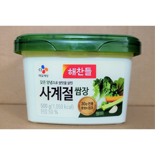 [Hộp CJ X.LÁ 500g] TƯƠNG CHẤM ĂN LIỀN [Korea] CJ FOODS Korean Seasoned Soybean Paste