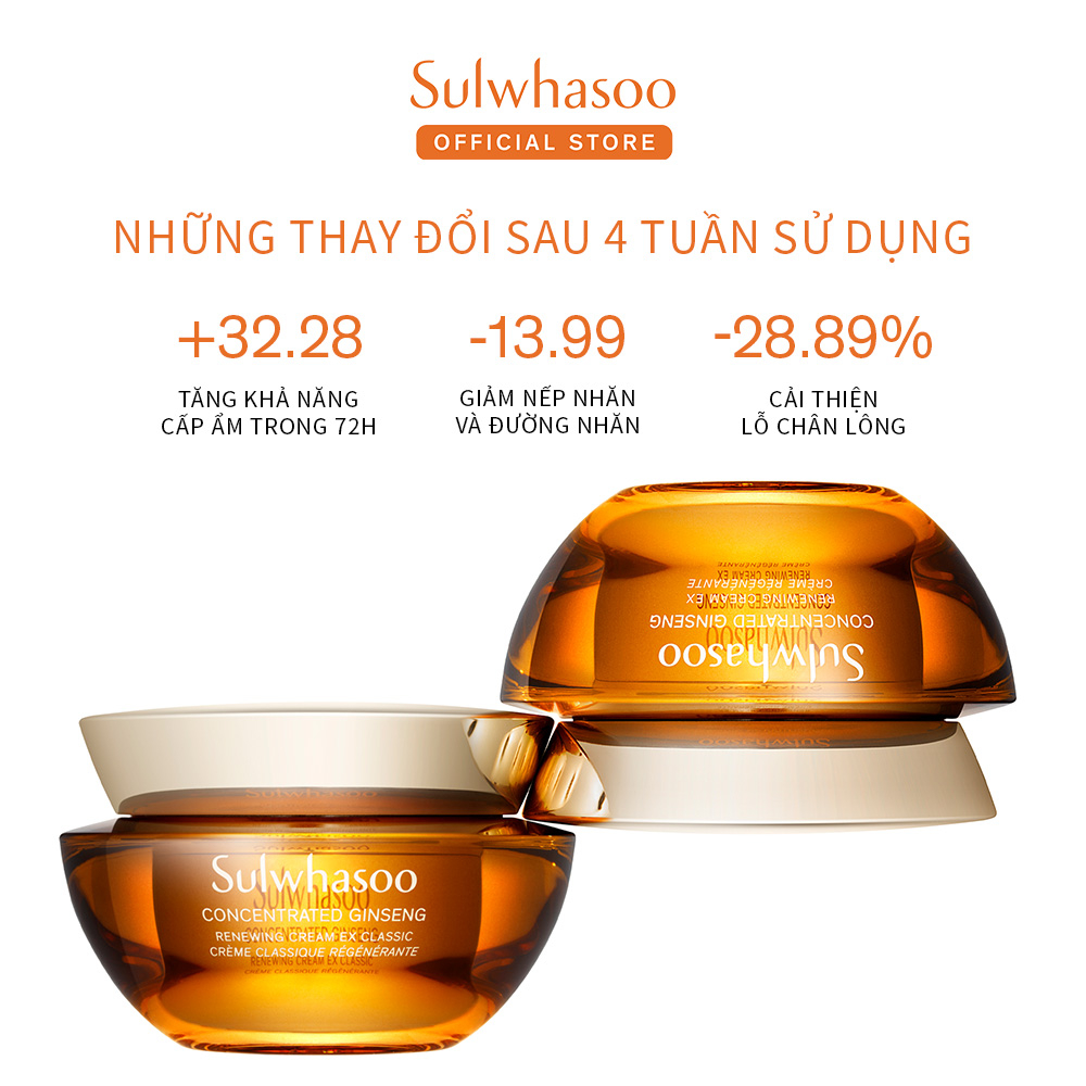 Bộ Sản Phẩm Kem Nhân Sâm Chống Lão Hóa 60ml (5 món)