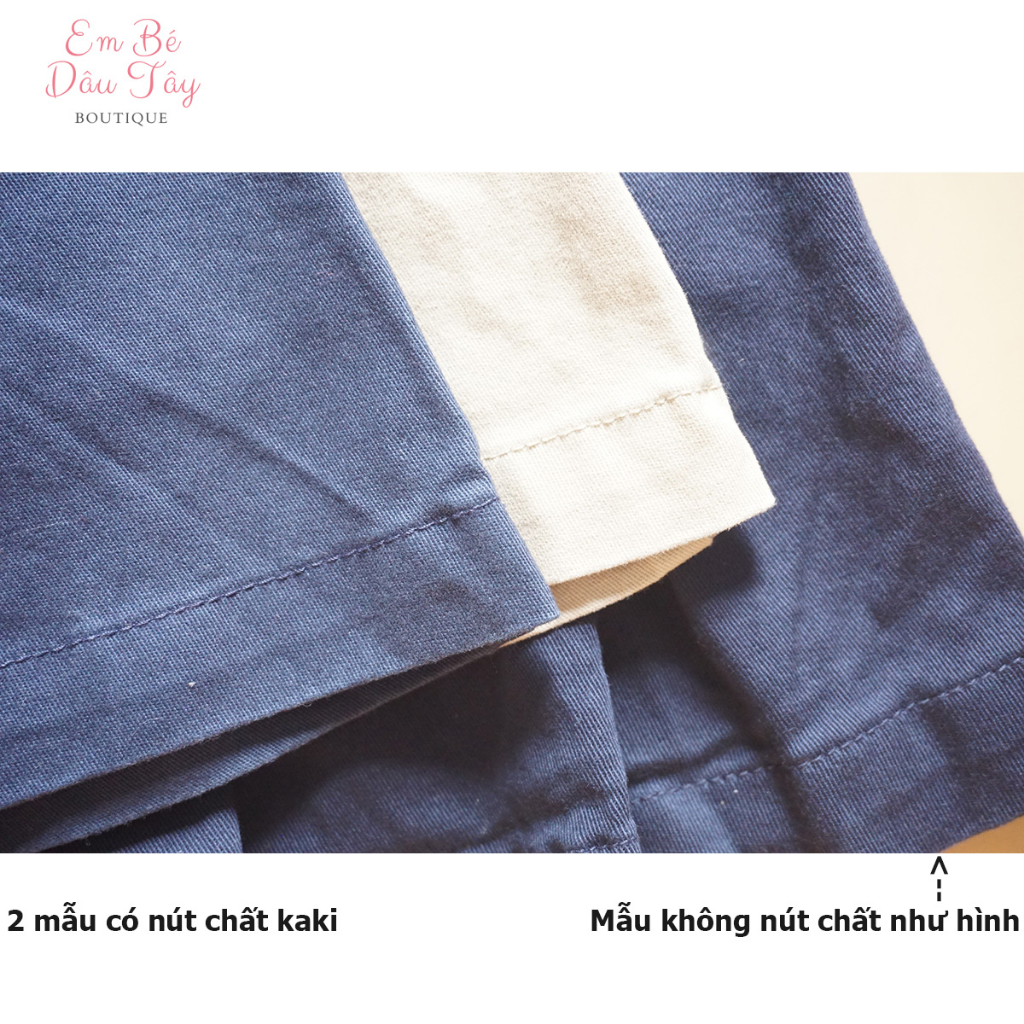 Chân váy đồng phục bé gái 13-15kg VNXK màu be, xanh | Chân váy kaki bé gái mẫu giáo 2-5 tuổi ON xuất khẩu dư xịn