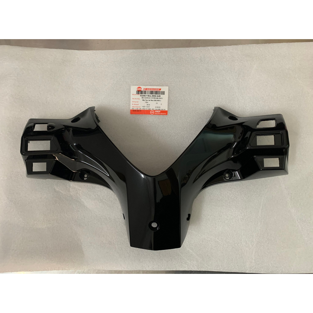 Nắp tay lái sau xe Galaxy SYM màu đen/đỏ/xanh dương