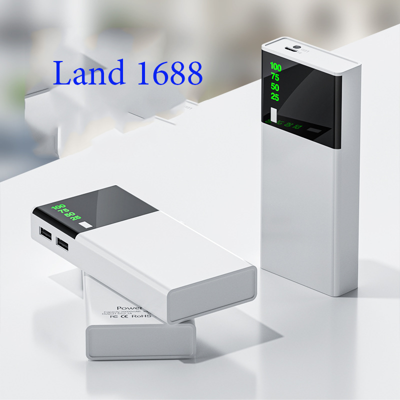 [sdp] Pin Sạc Dự Phòng Với Thiết Kế Màn Hình Gương Cao Cấp Sang Trọng-landshopv6ds | BigBuy360 - bigbuy360.vn