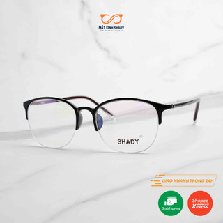 Gọng Kính Cận Nhựa Dẻo TR90 Shady Unisex G1755 (Nhiều Màu)