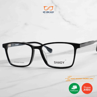 Gọng kính cận nhựa acetate shady unisex g1769