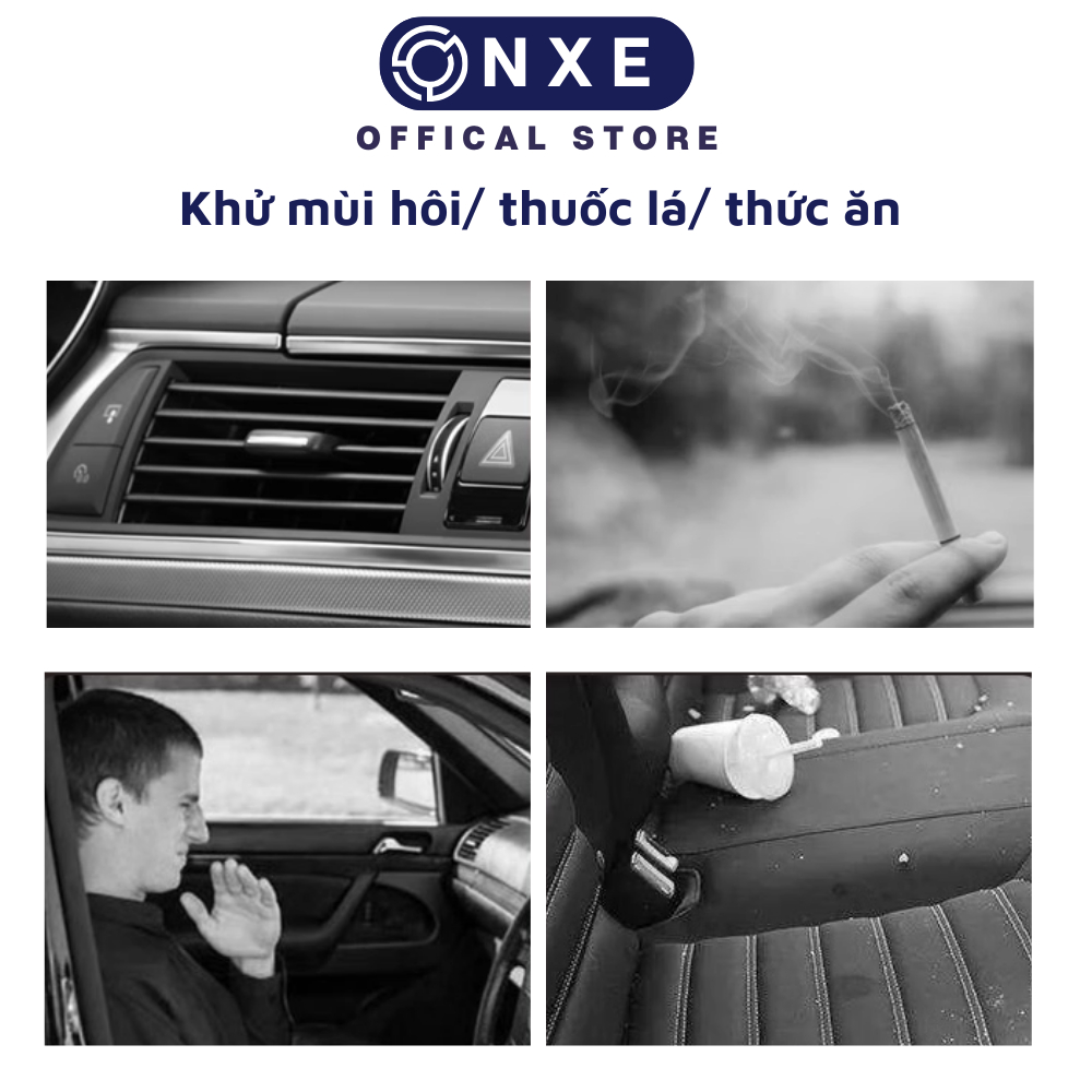 Sáp thơm ô tô hương tự nhiên onxe 160g dạng sáp thơm khử mùi giảm say thiết kế sang trọng hương nước hoa ô tô cao cấp