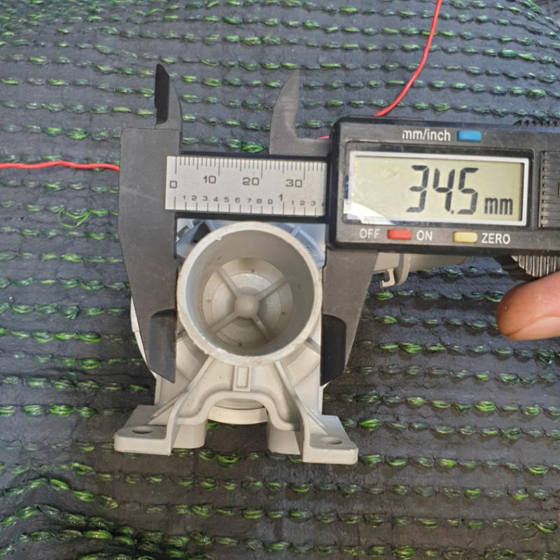 Bơm BLDC 26V 45W có Ron cao su, bơm nước không chổi than, bơm xả máy giặt