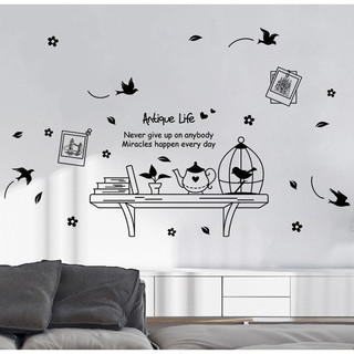 Decal dán tường [Hàng đẹp] trang trí nhà