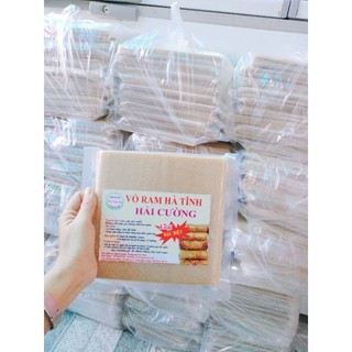 Vỏ ram Hà Tĩnh loại mềm mỏng 100 lá/1bịch