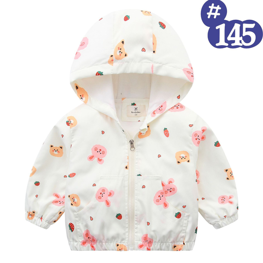 Áo khoác gió cho bé hai lớp thoáng mát - Thời trang phong cách mùa Đông