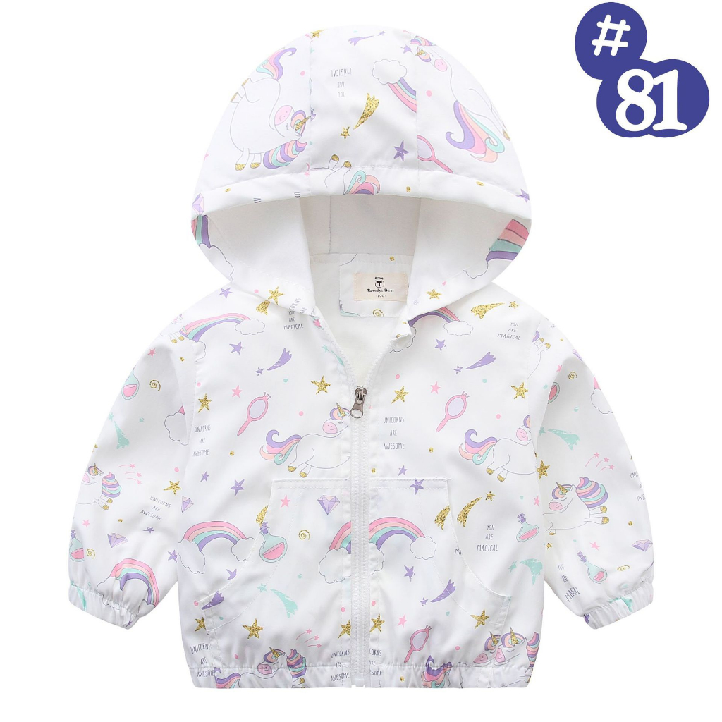 Áo khoác gió cho bé hai lớp thoáng mát - Thời trang phong cách mùa Đông