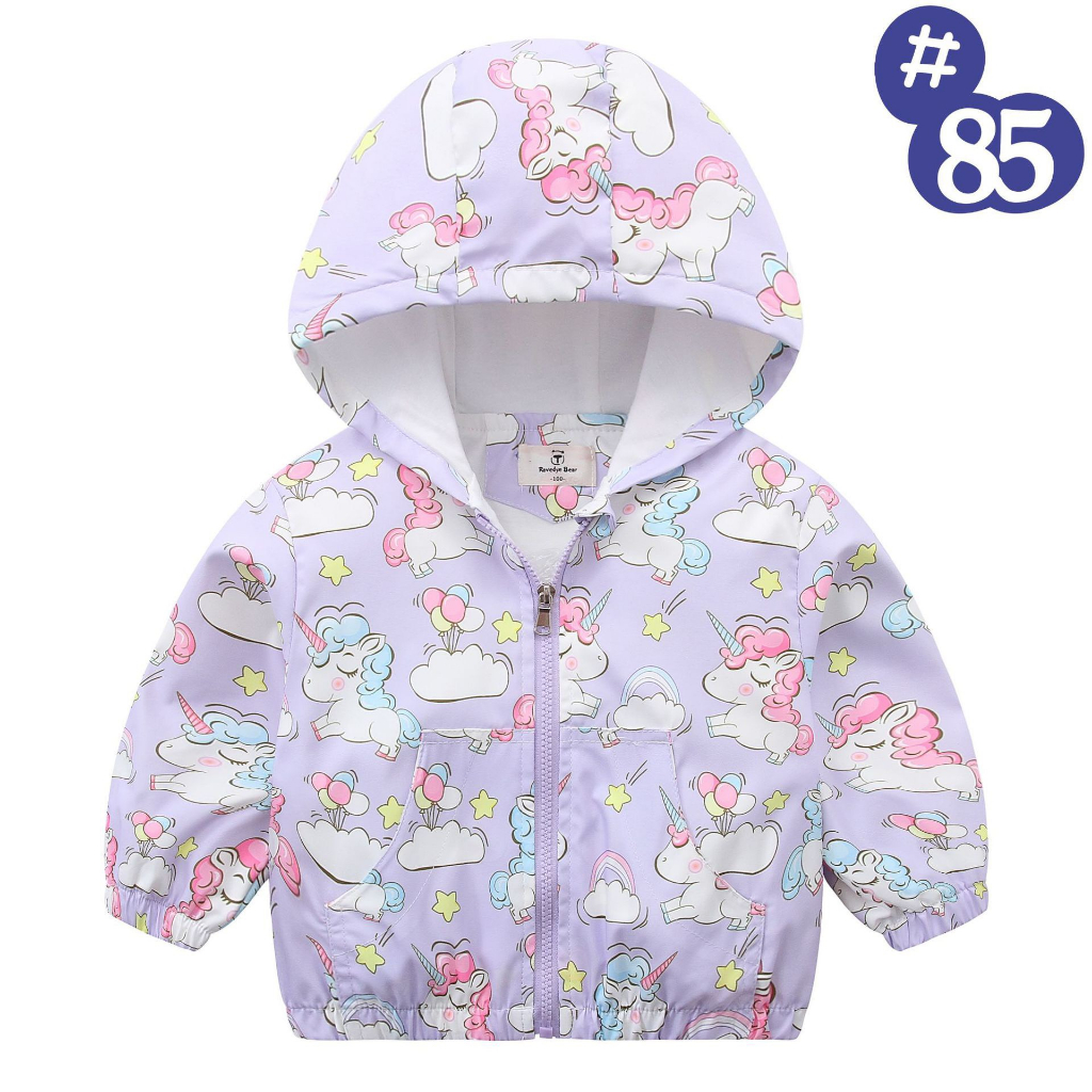 Áo khoác gió cho bé hai lớp thoáng mát - Thời trang phong cách mùa Đông