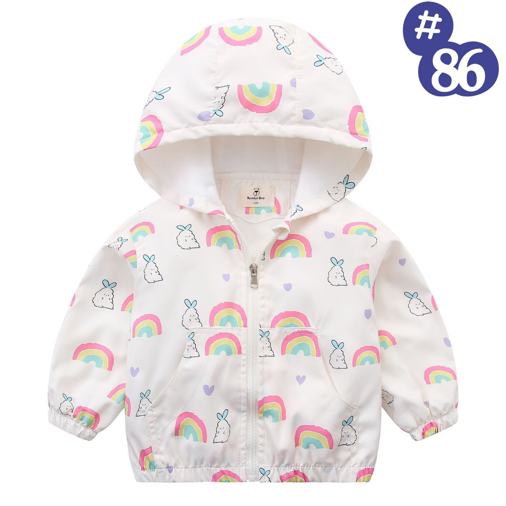 Áo khoác gió cho bé hai lớp thoáng mát - Thời trang phong cách mùa Đông