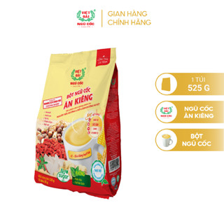 Bột Ngũ Cốc Ăn Kiêng VIỆT ĐÀI Không Đường Cung Cấp Đầy Đủ Dinh Dưỡng Cho Người Giảm Cân Túi 525g