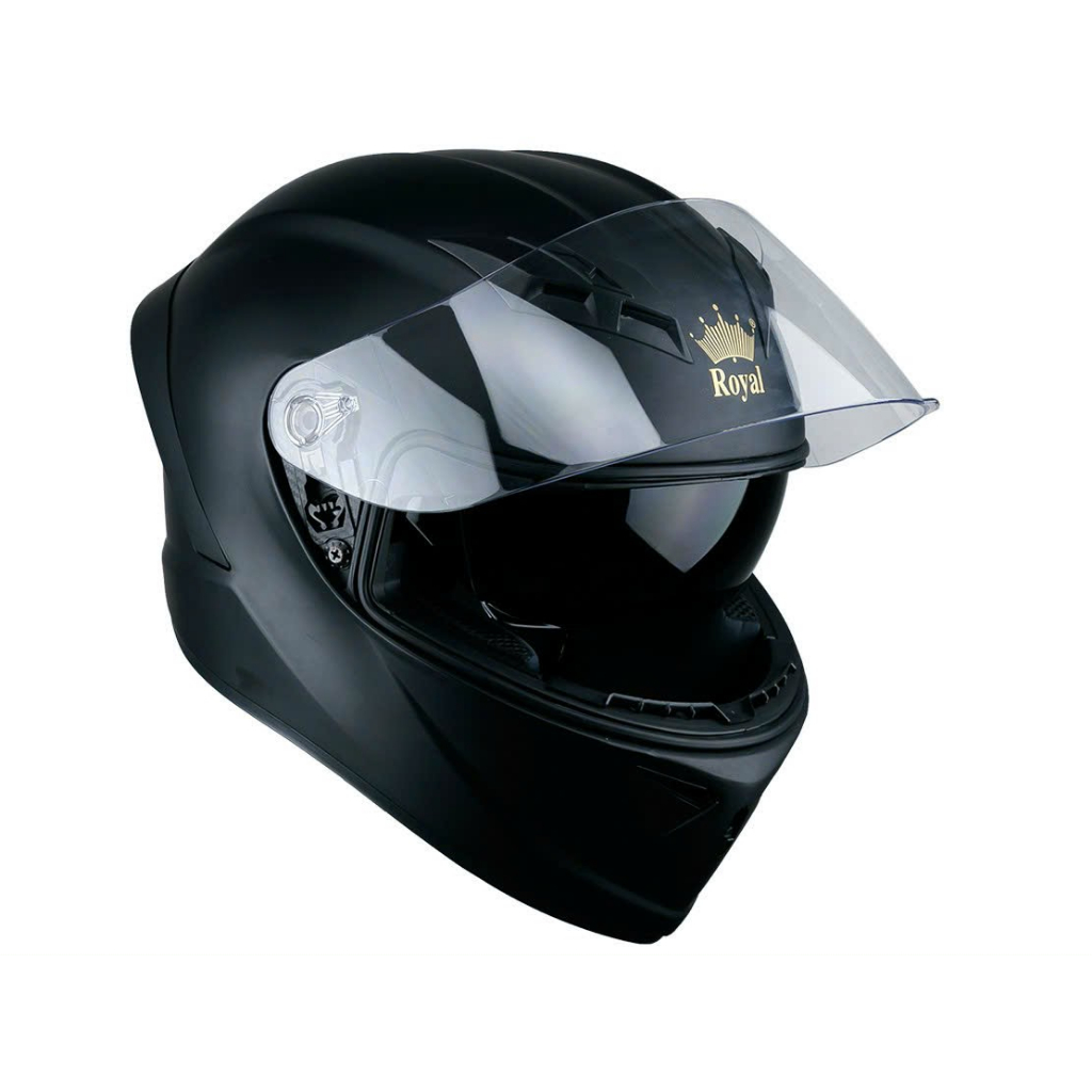 Mũ Bảo Hiểm Full face 2 Kính Royal M266 Màu Trơn, Đủ màu, Chính hãng