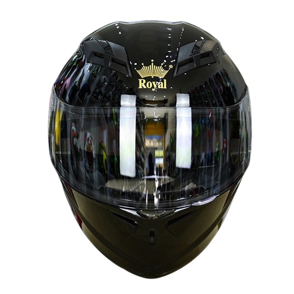 Mũ Bảo Hiểm Full face 2 Kính Royal M266 Màu Trơn, Đủ màu, Chính hãng
