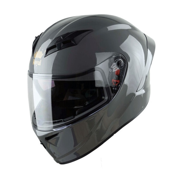 Mũ Bảo Hiểm Full face 2 Kính Royal M266 Màu Trơn, Đủ màu, Chính hãng