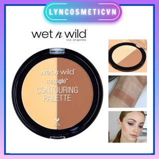 Phấn tạo khối Wet n Wild Megaglo Contouring Palette (2 ô)