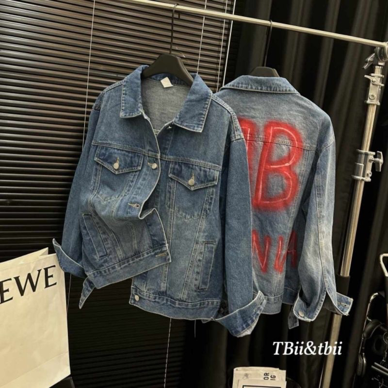 Pass khoác jean Balen hàng QCL1