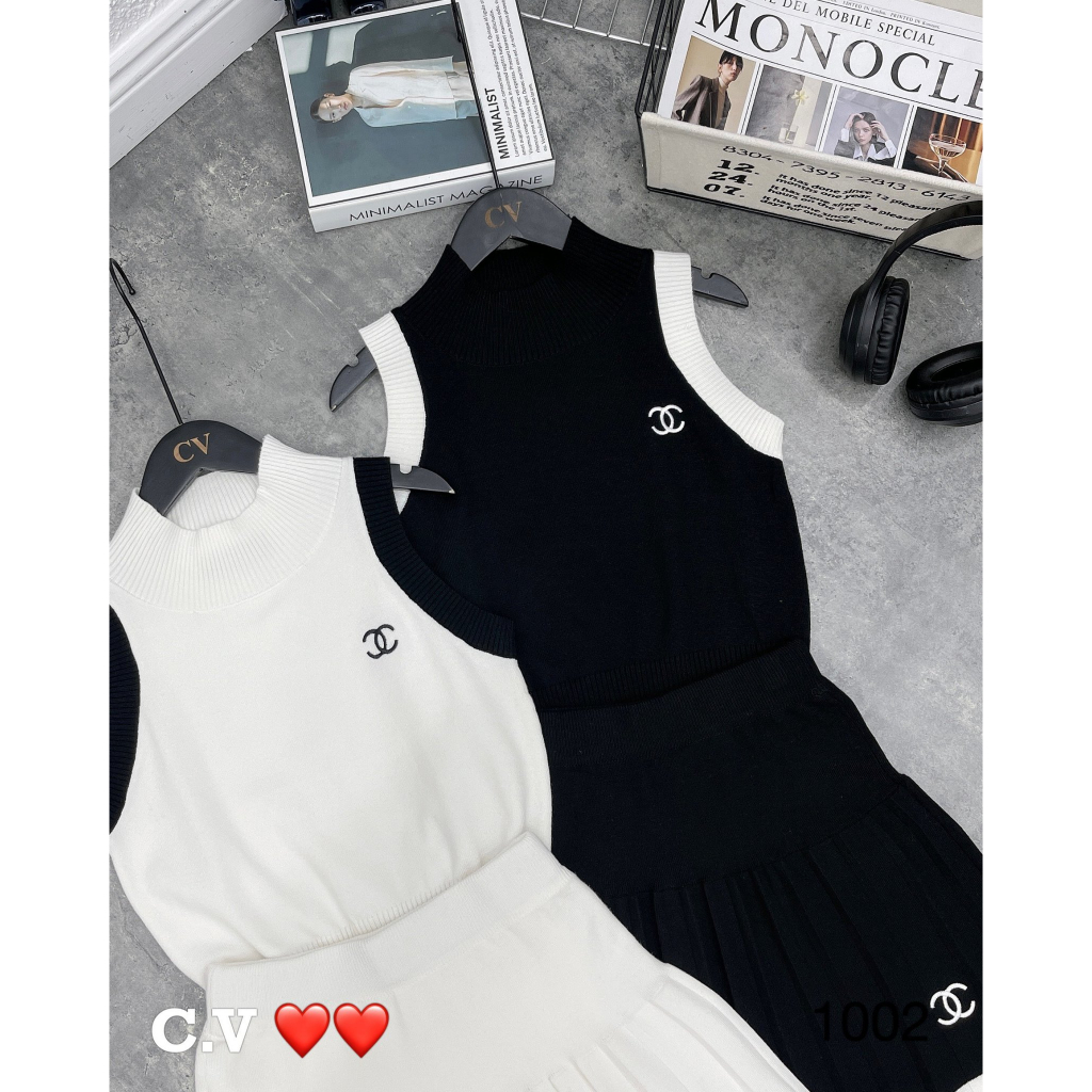 Set len tăm chân váy tennis hàng QCL1