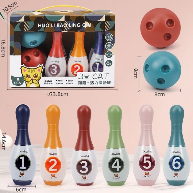 Đồ Chơi Bowling cho bé vui chơi vận động