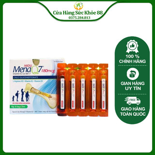 Thực phẩm phát triển chiều cao Midu Mena Q7 180mcg và giúp xương chắc khỏe