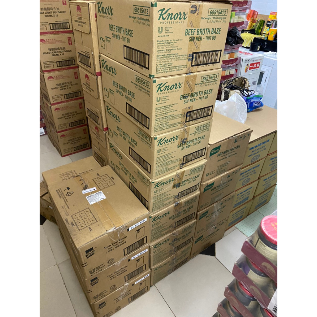 - Súp Nền Thịt bò Knorr 1,5KG