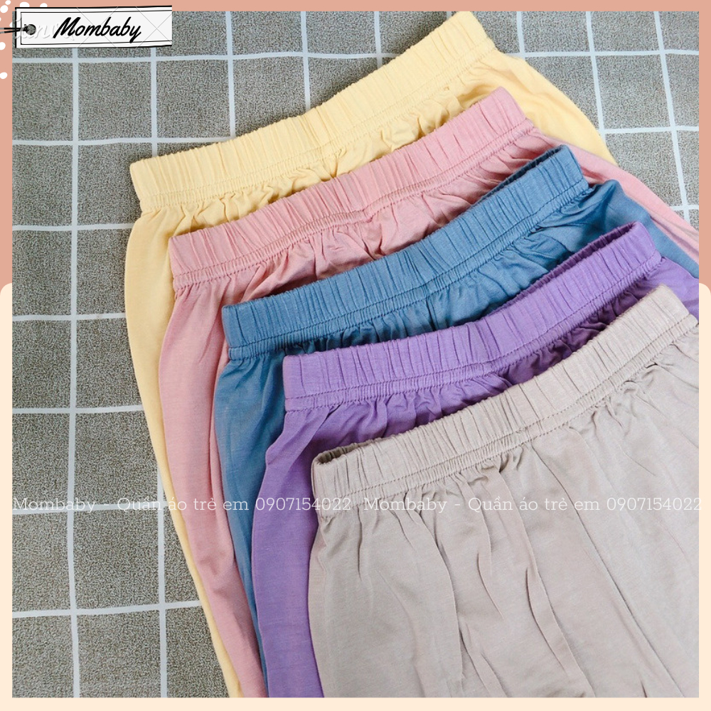 Hè 2023 Bộ Dài Tay Thun Lạnh Co Dãn Thoải Mái Cho Bé Trai và Bé Gái