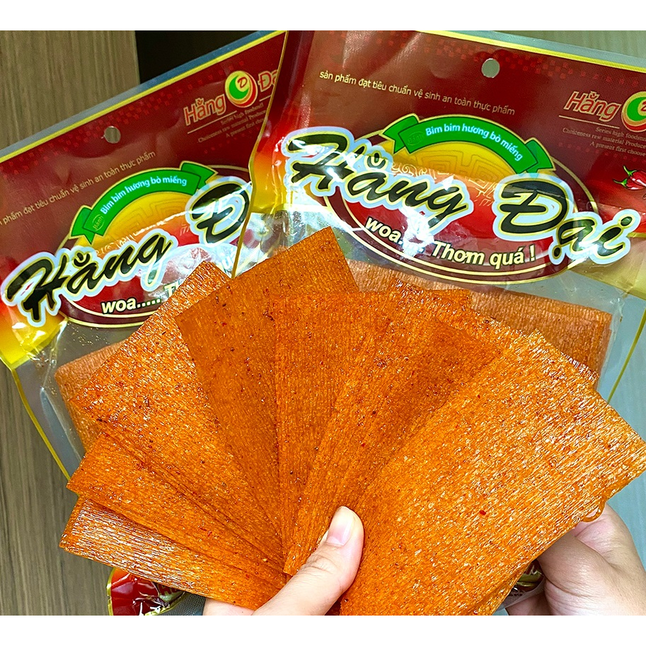 COMBO đồ ăn vặt siêu cay 10 Gói Tăm Cay + 1 Túi Bò Xé Miếng + Bịch 60 Gói Hằng Đại Nhỏ ăn cùng Bà Kim AVBAKI